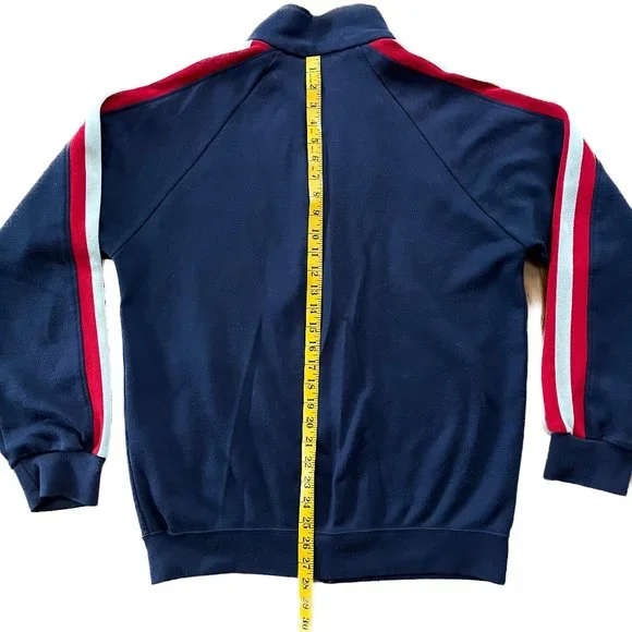 Izod Lacoste 80s Vintage Zip-Up Track Jacket Men's Large - Picture 6 of 6